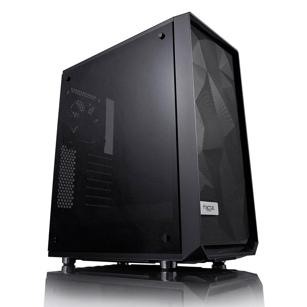 Корпус для пк Fractal Design Meshify C Blackout TG Light без блока питания (558009) - фото 3