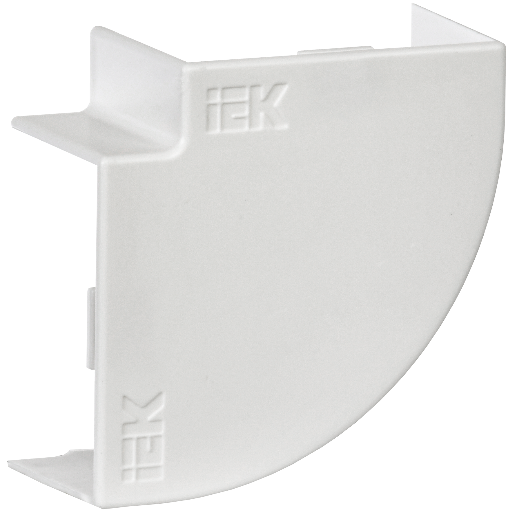 Кут плаский UEC КМП для короба 40x16 мм ПВХ Білий (CKMP10D-P-040-016-K01)