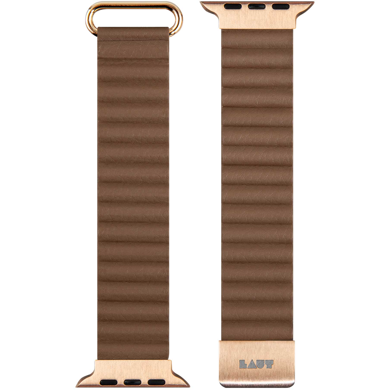 Ремешок для часов Laut Novi Luxe Band for Watch 49/45/44/42 мм Sepia Brown - фото 2 Ремешок для часов Laut Novi Luxe Band for Watch 49/45/44/42 мм Sepia Brown - фото 2