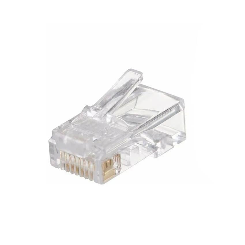 Конектор Merlion RJ-45 8P8C UTP Cat-6 Q100 50 шт. (40625)