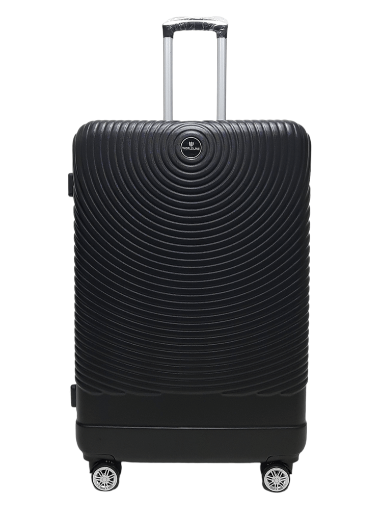 Чемодан AIRTEX Worldline 652 большой ABS-пластик L 78х52х34 см 128 л Черный