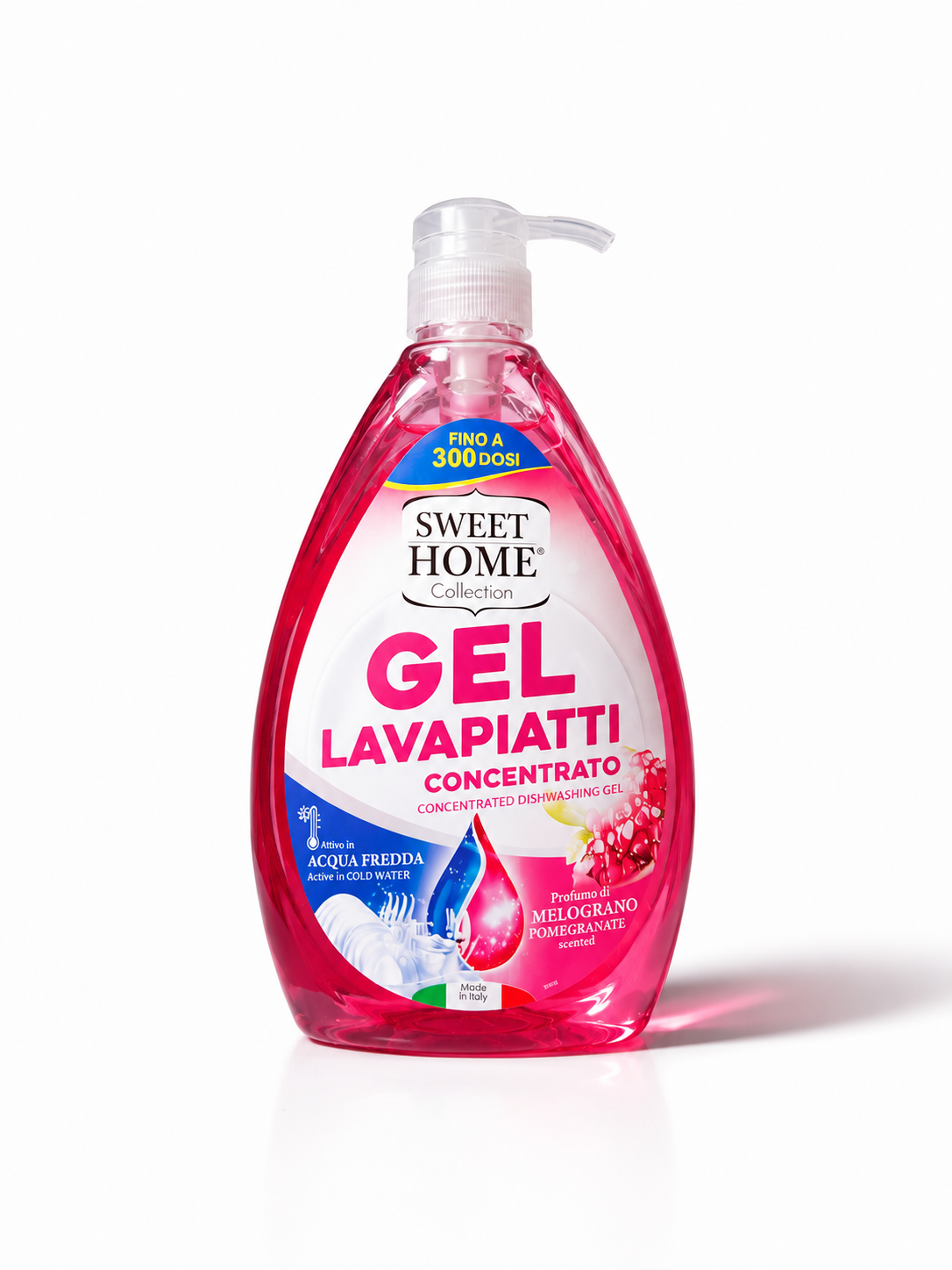 Гель для мытья посуды Sweet Home Gel Lavapiatti Melograno концентрированный 1 л (099911122)