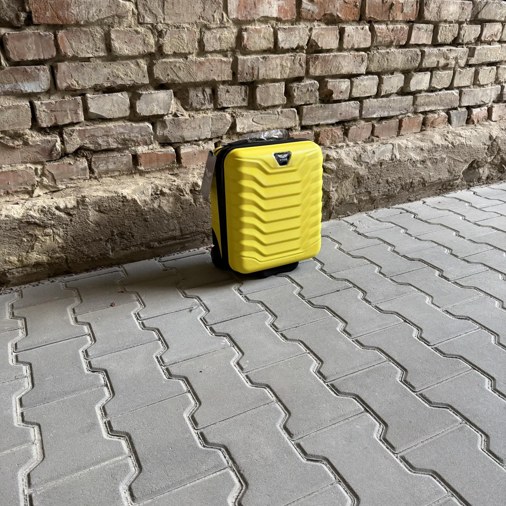 Мини-чемодан Wings PEA01 дорожный XXS Желтый (26630751) - фото 3 Мини-чемодан Wings PEA01 дорожный XXS Желтый (26630751) - фото 3