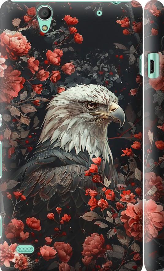Чехол на Sony Xperia C4 E5333 Цветочный страж (6102m-295-42517)