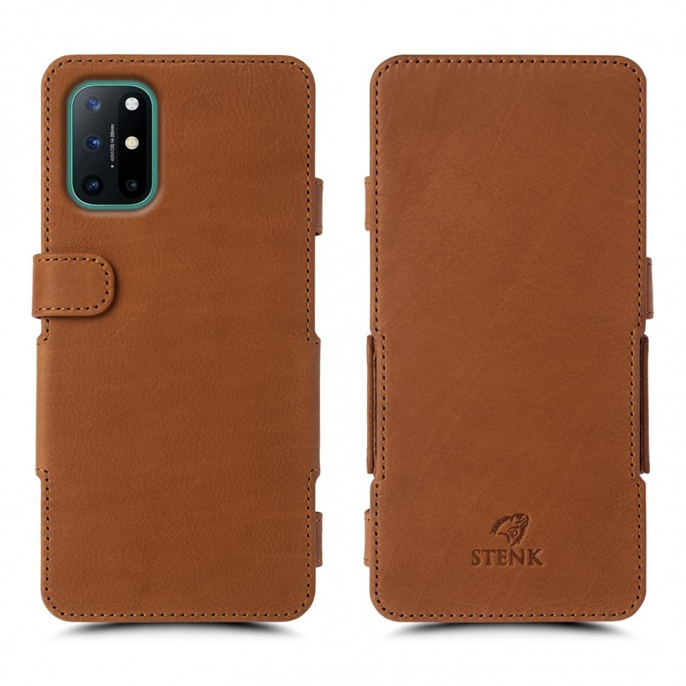 Чехол книжка Stenk Prime для OnePlus 8T Camel (68785)