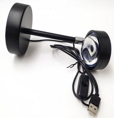 Светильник-лампа проекционный USB led Lamp UKC Sunset настольный - фото 4