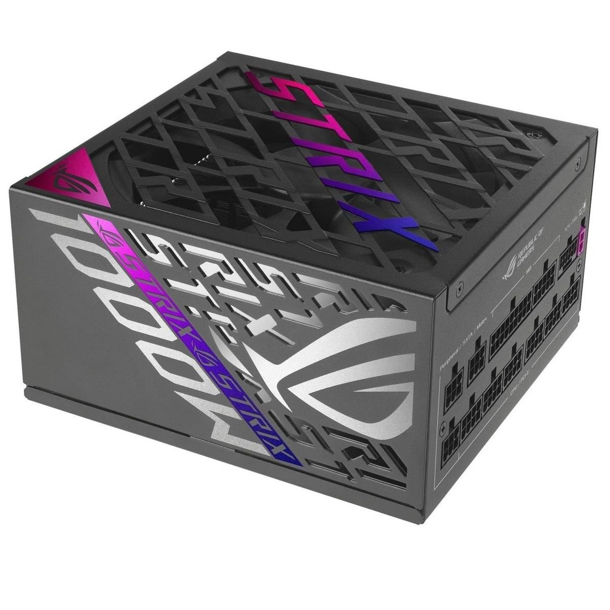Блок питания Asus ROG Strix 1000W Platinum ROG Equalizer ATX 3.1 с вентилятором 135 мм Black (90YE00W7-B0NA00)