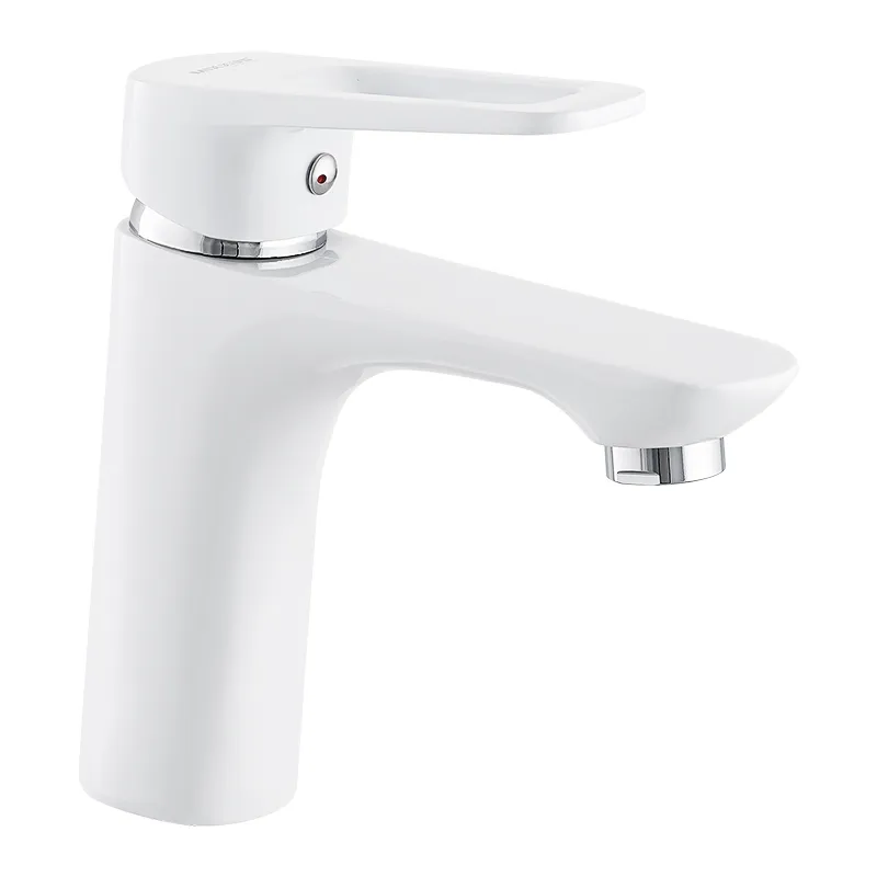 Смеситель для умывальника MIXXUS Nevada 001 Nut Белый (MI5798)