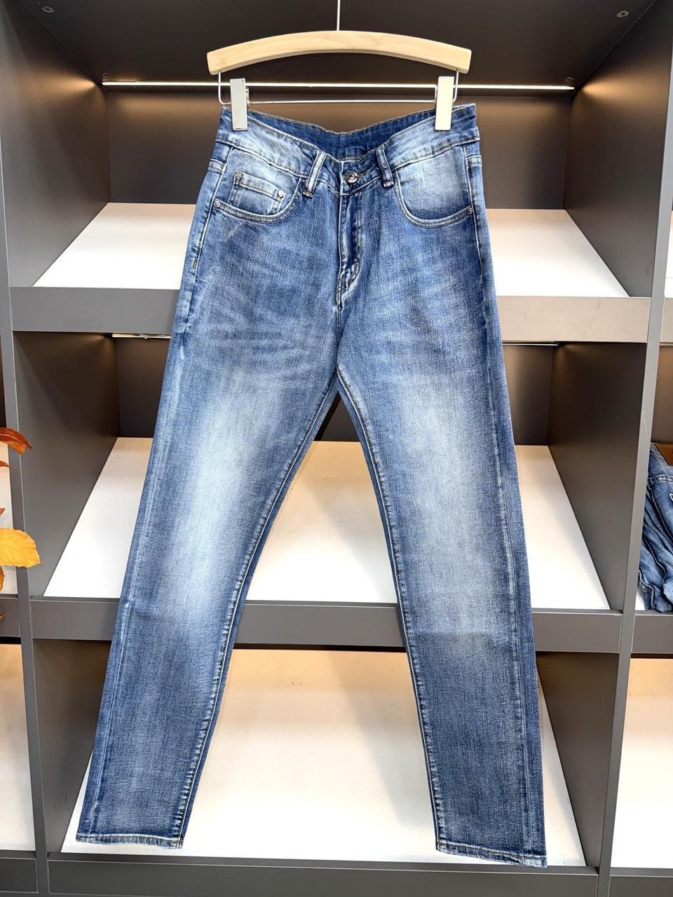 Джинсы мужские в стиле Hugo Boss р. 30 Светло-синий (HB16003.130)