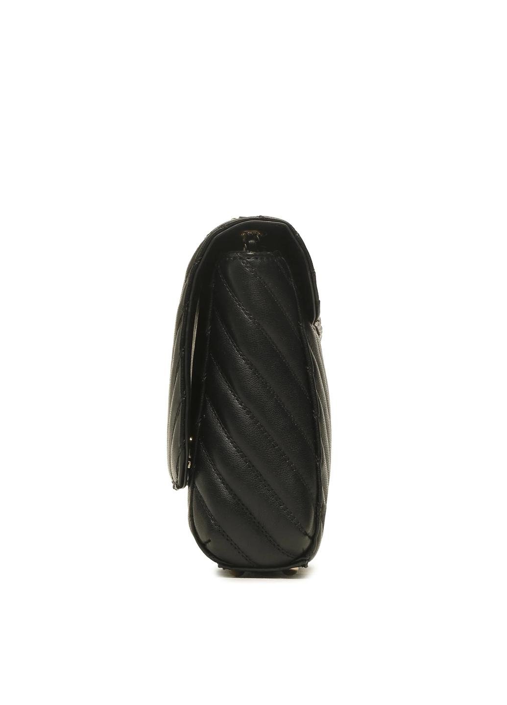 Сумка кросс боди женская из эко кожи Guess KEILLAH CONVERTIBLE XBODY FLAP HWQG8690210-BLA Черный - фото 4