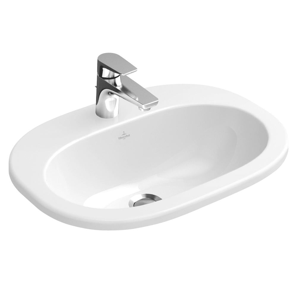 Умивальник накладний Villeroy & Boch O.Novo 56х40,5 (41615601)