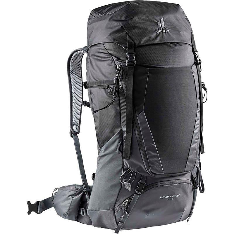 Рюкзак туристический Deuter Futura Air Trek 50+10 л Black/Graphite (3402121 7403)