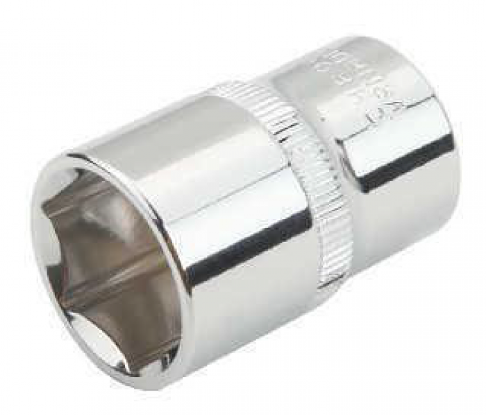 Головка торцевая  9 мм (1/4") 6 гр. CrV (БМ)