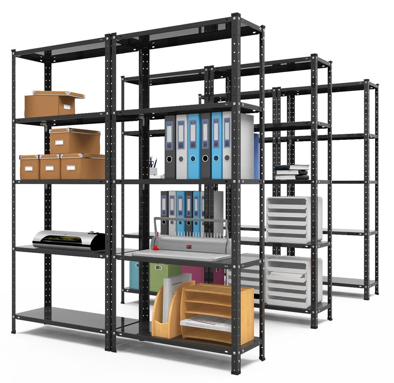 Стеллаж Меткас Атлант КС 150 кг/полку 5 полок металлический 2000x900x300 мм (2423198915) - фото 9 Стеллаж Меткас Атлант КС 150 кг/полку 5 полок металлический 2000x900x300 мм (2423198915) - фото 9