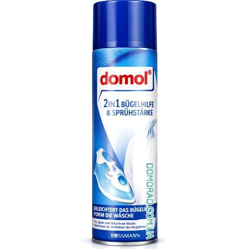 Засіб для білизни Domol 2в1 прасування та спрей-крохмаль 500 мл (31979968)