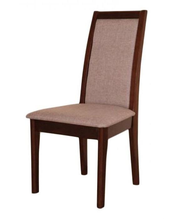 Стул кухонный Мікс Меблі Нео Дерево/Ткань Burgas 3 Орех темный/Бежевый