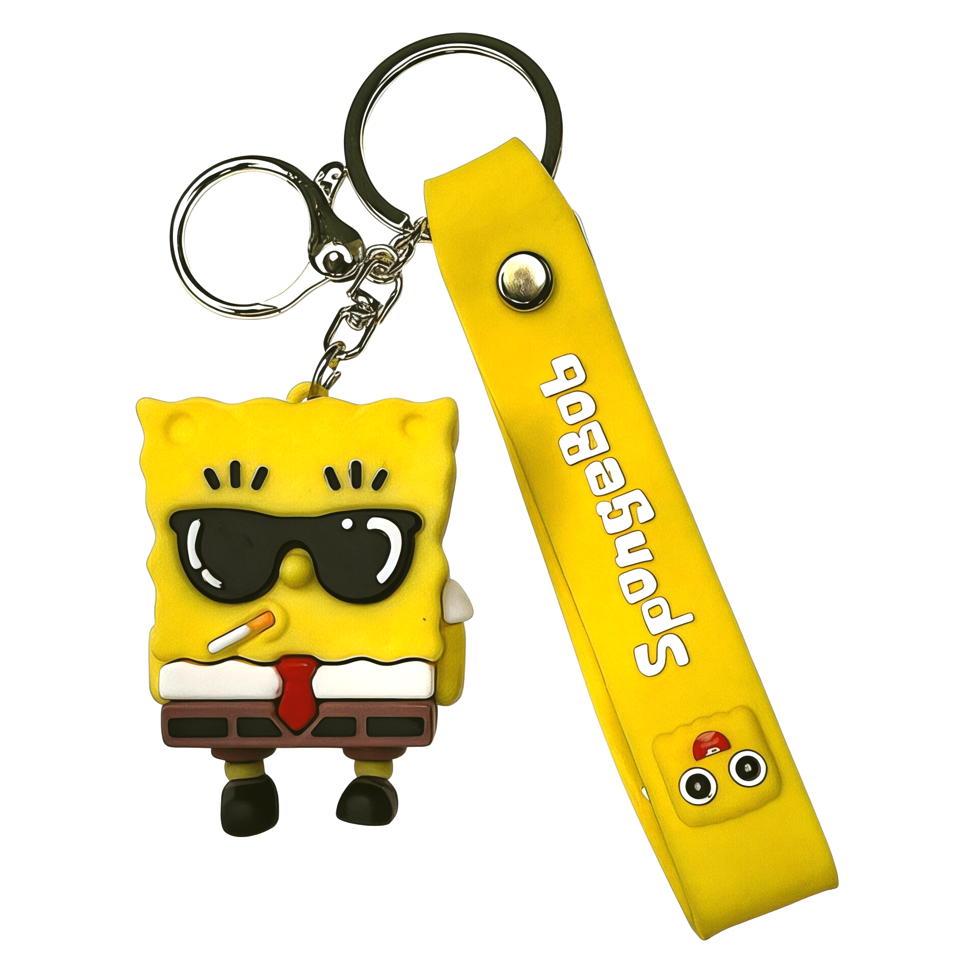 Брелок для ключей SpongeBob SquarePants C 69945/1 резиновая фигурка (113745)