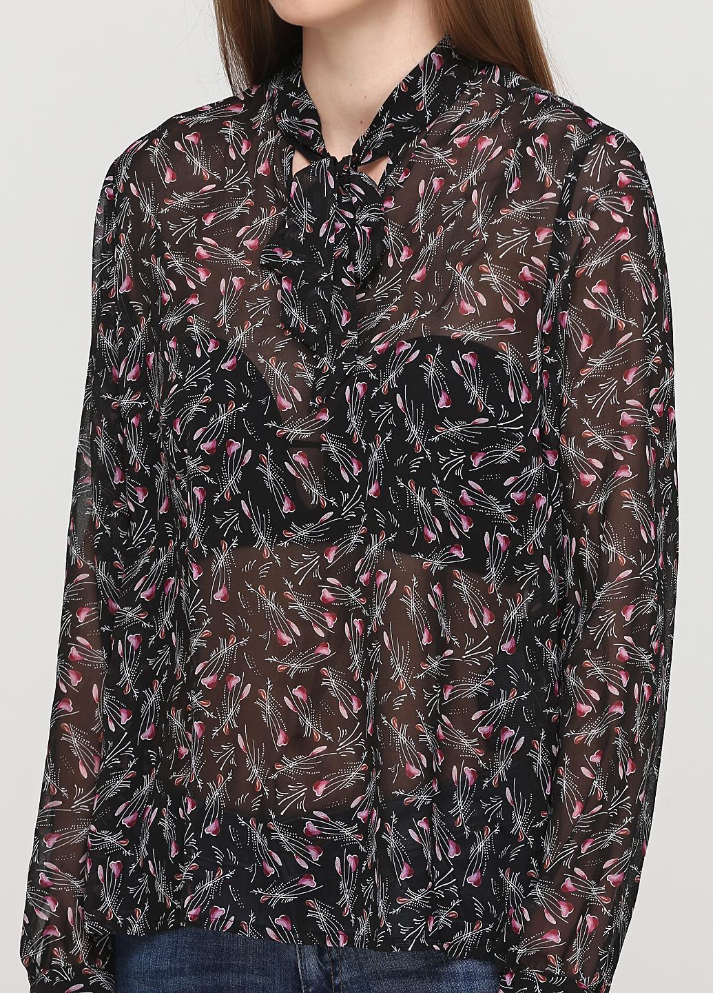 Блузка Comma By S.Oliver р. 36 Чорний (2000000901893) - фото 3