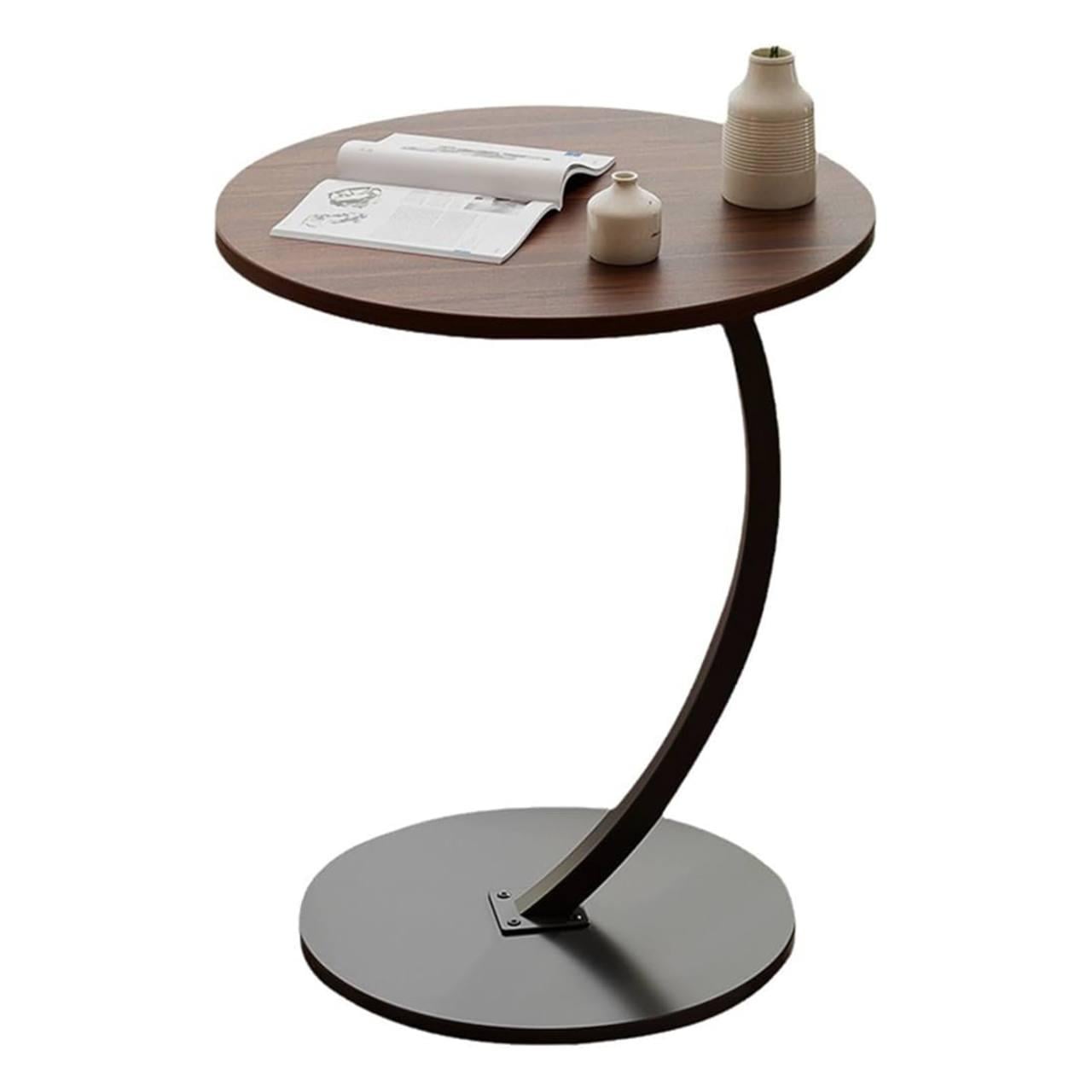 Журнальный столик для дивана и кровати круглый 45х30х60см (4c5e89ac)