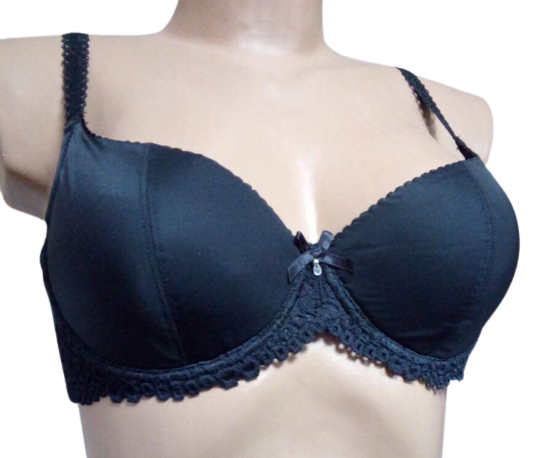 Бюст гладкий формований Alur 85C Графітовий (295)