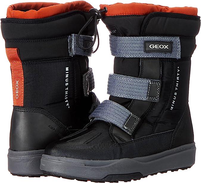Сапоги зимние Geox Bunshee р. EUR 33 Black/Rust (11395739)