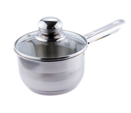 Ківш зі скляною кришкою Edenberg з індукційним дном 0,6 л (EB-3031) - фото 5 Ківш зі скляною кришкою Edenberg з індукційним дном 0,6 л (EB-3031) - фото 5