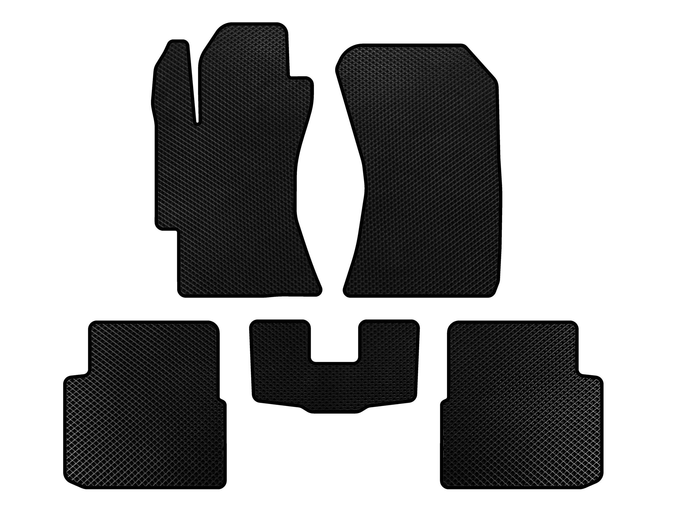 Коврики EVA Digital Designs для Subaru Impreza 2007-2011 гг. Черный (133633)