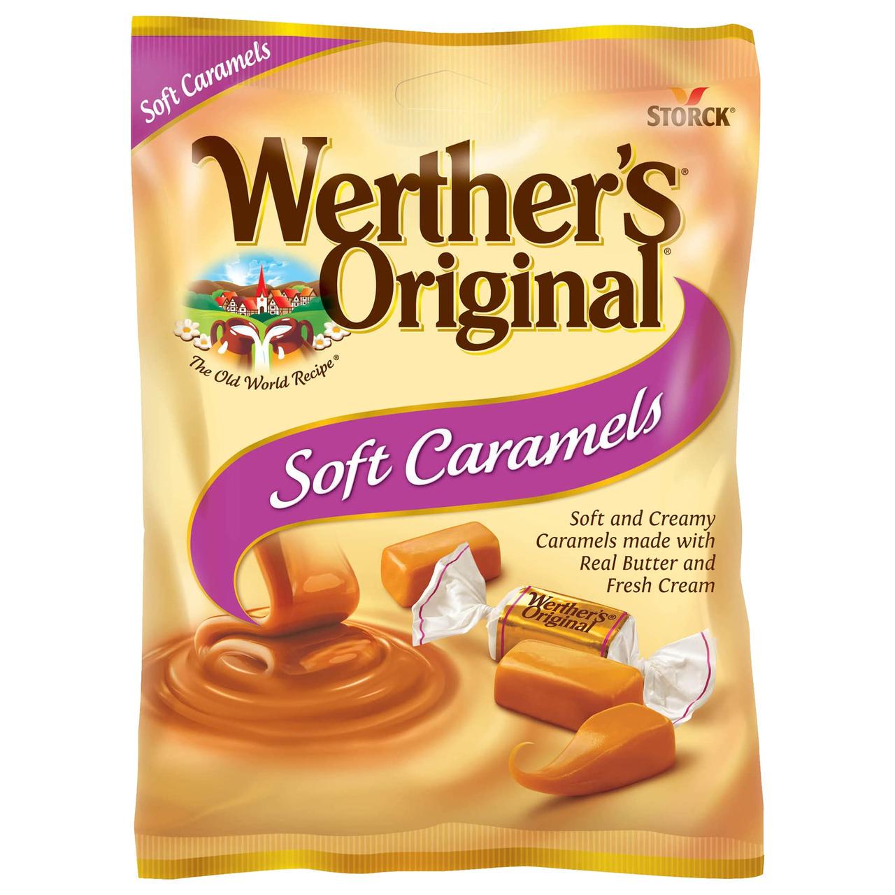 Цукерки Werthers Original Soft Caramel Candy 180 г (1799845015)