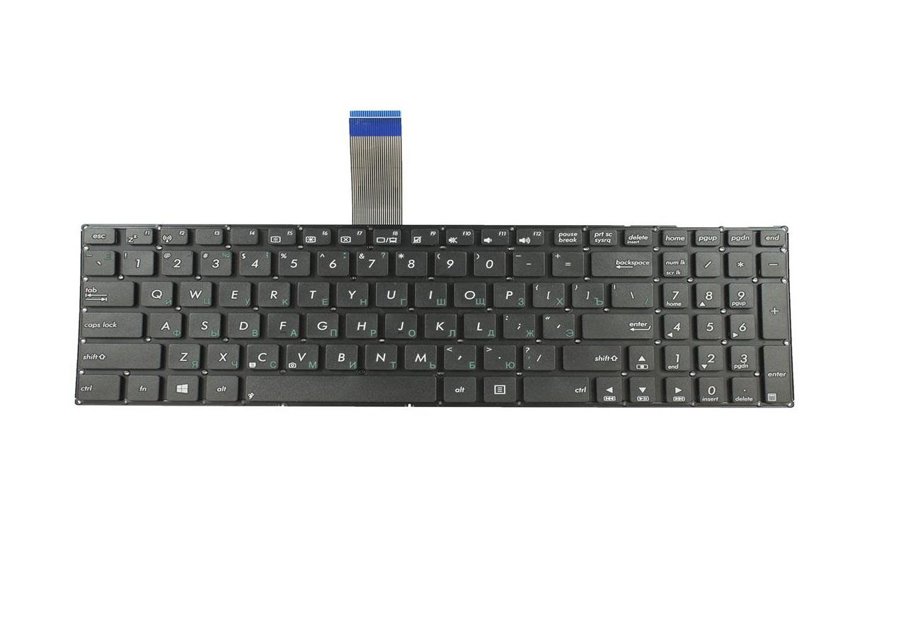 Клавиатура для ноутбука Asus A552 A552EA матовая (0KNB0-610ARU00)