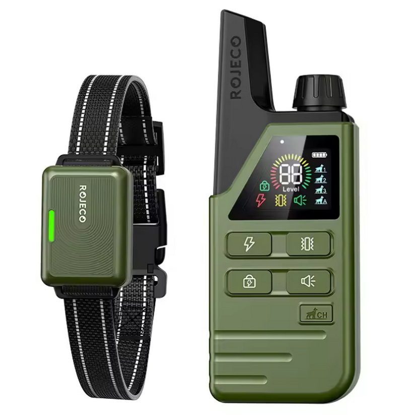 Ошейник электронный для дрессировки и коррекции поведения собак ROJECO DOG800 300 м IP67