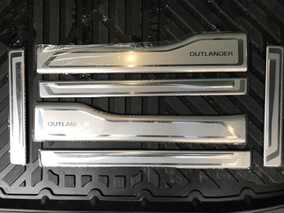 Накладки на пороги LED MZ335052/MZ335052EX Mitsubishi Outlander 3 6 шт. (27504001) - фото 5