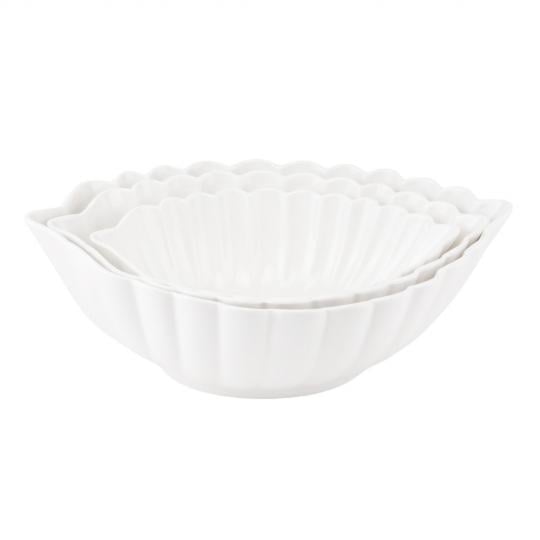 Набір піал Elisey Білий ніжність керамічні 3 шт. Білий (135-81-9201-011)