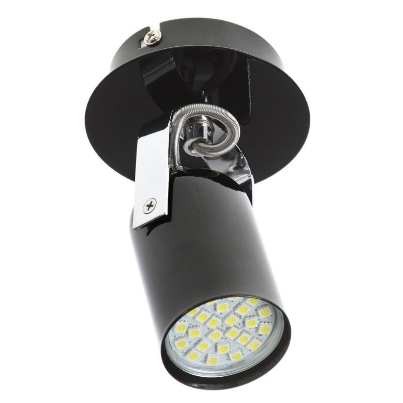 Светильник спот Brille HTL-172/1 GU10 BK (26-396)