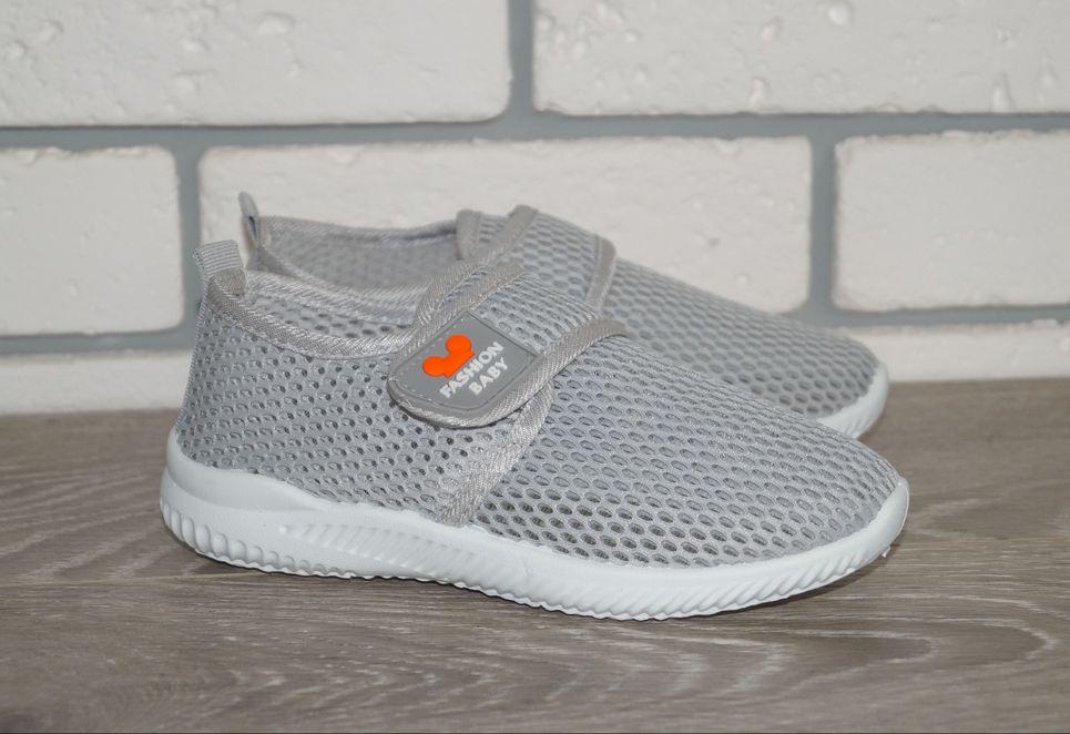 Кроссовки летние Blue Rama р. 36 21 см Серый (30916-36)