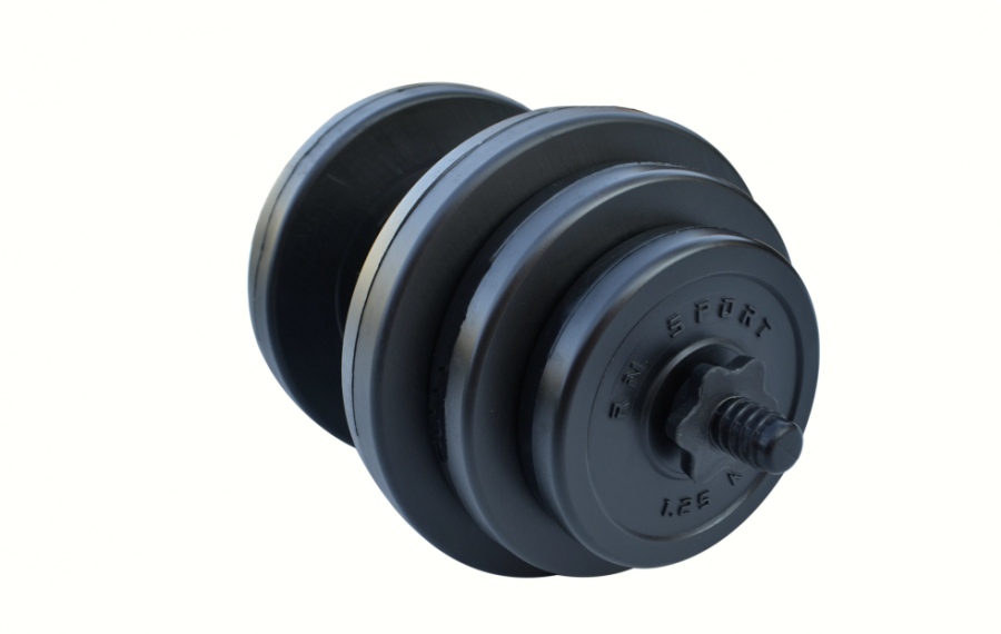 Гантель композитный RN-Sport 18 кг и скакалка (2764274485) - фото 3