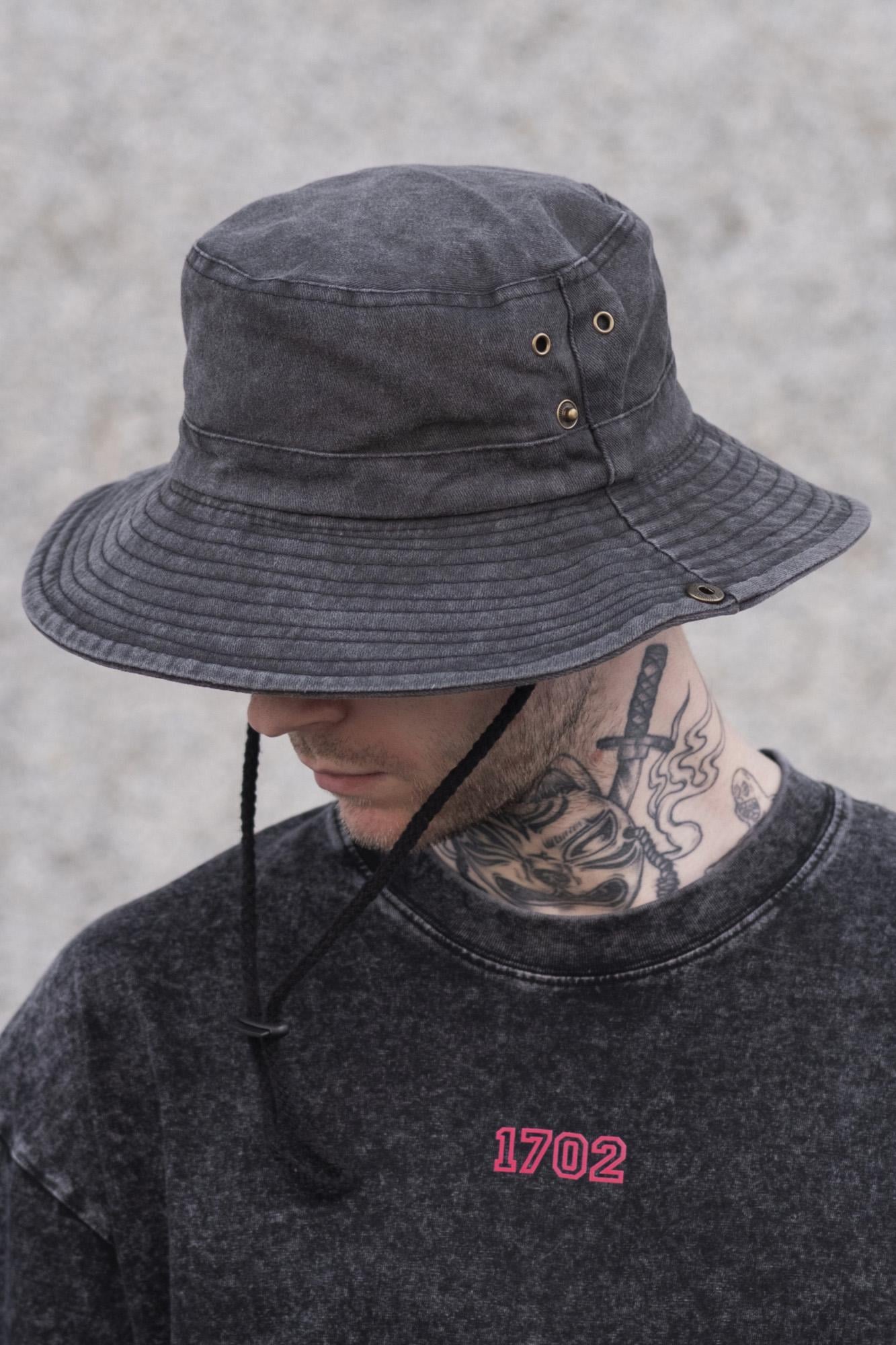 Панамка мужская Without Shadow трансформер со шнурком one size Gray (8049574)