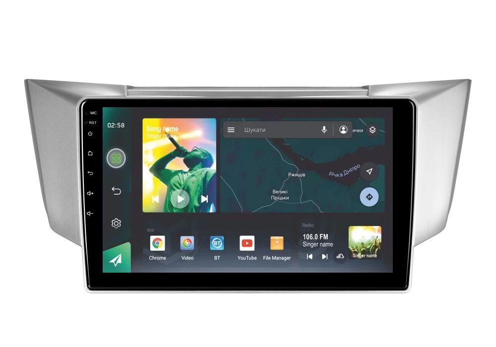 Штатная магнитола Sigma X9232 2+32 Gb Lexus RX300 RX330 RX350 RX400H Toyota harrier 2003-2009 9"