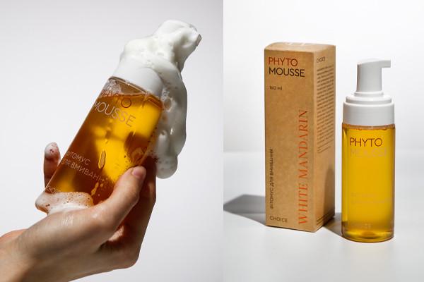 Фитомус нежный для умывания лица White Mandarin Морские водоросли 160 мл (1837767737) - фото 2