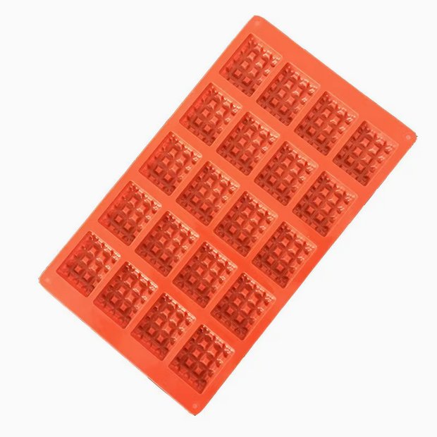 Форма силиконовая для маленьких вафель в мультипечах (SAM-168285)