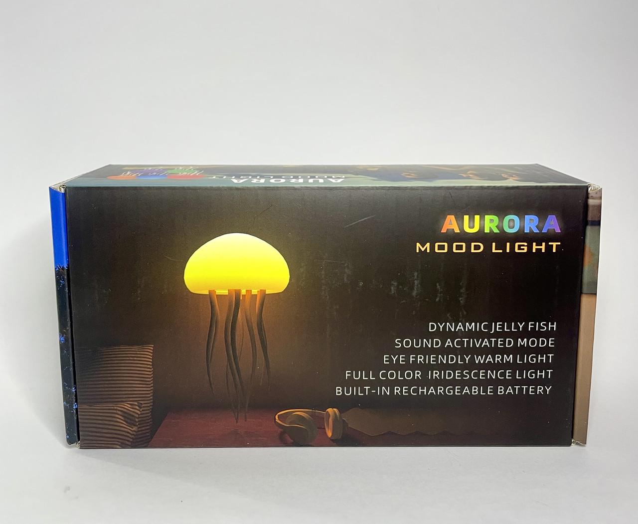 Нічник 3D Медуза з голосовим керуванням - фото 5 Нічник 3D Медуза з голосовим керуванням - фото 5