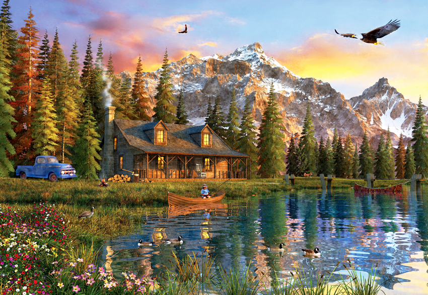 Пазл Anatolian Oldbook Cabin 2000 элементов