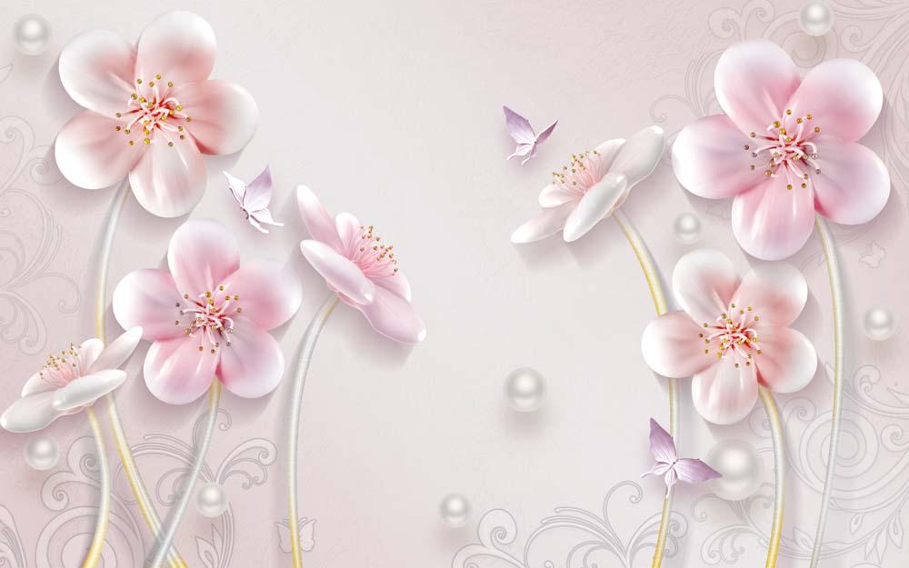 Фотообои Artside Розовые цветы 1120820201 Фотообои Artside Розовые цветы 1120820201