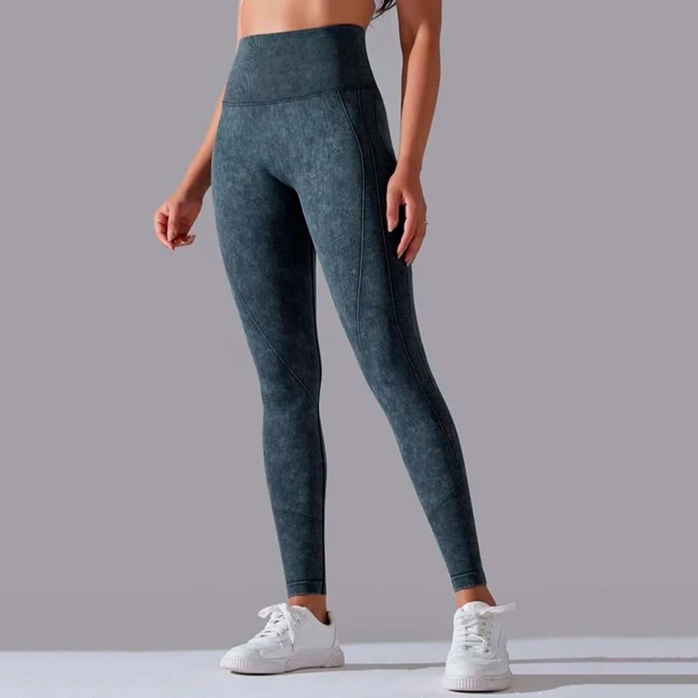 Лосины женские с высокой посадкой OSPORT L Черный (os-0005-1)