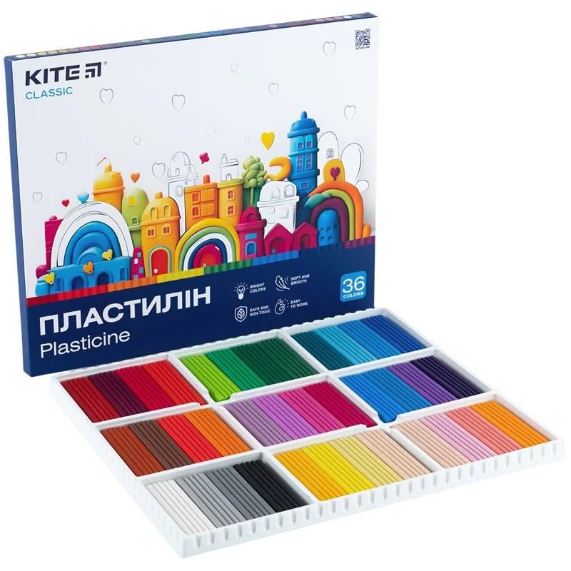 Пластилін KITE Classic 36 кольорів 720 г 4063276208439 (K-078 67692) - фото 3