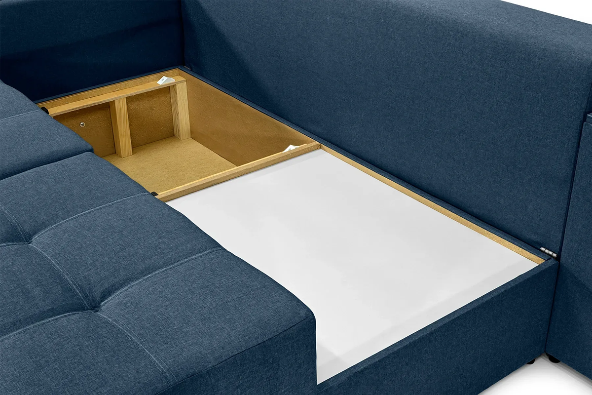 Диван кутовий Доміно 245х160 см Синій (29557836) - фото 7 Диван кутовий Доміно 245х160 см Синій (29557836) - фото 7