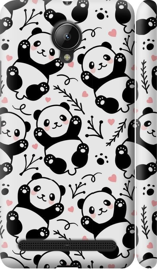 Чехол на Lenovo Vibe C2 Панды (4318m-397-42517)