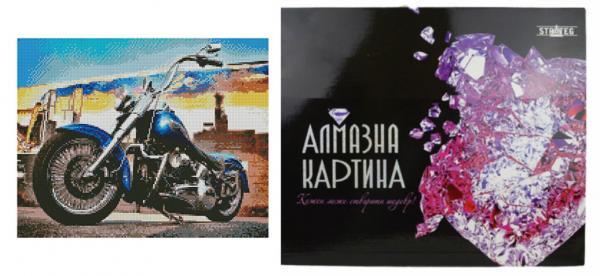 Алмазная картина Strateg Ретро-байк 40х50 см (FA40611-mt)