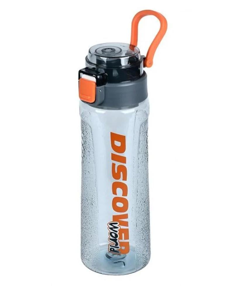 Пляшка спортивна Discovery BPA-free з поїлкою та ситечком 700 мл Gray (31111)