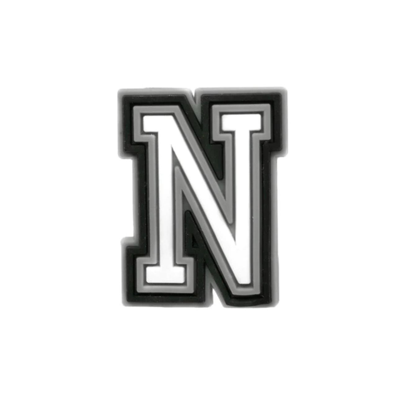 Джибитс для обуви JIBBITZ Буква N светится в темноте №1181 (JIB1181)