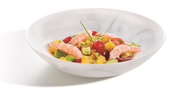 Тарелка суповая Luminarc Diwali Marble Q9212 20 см White (238289) - фото 2